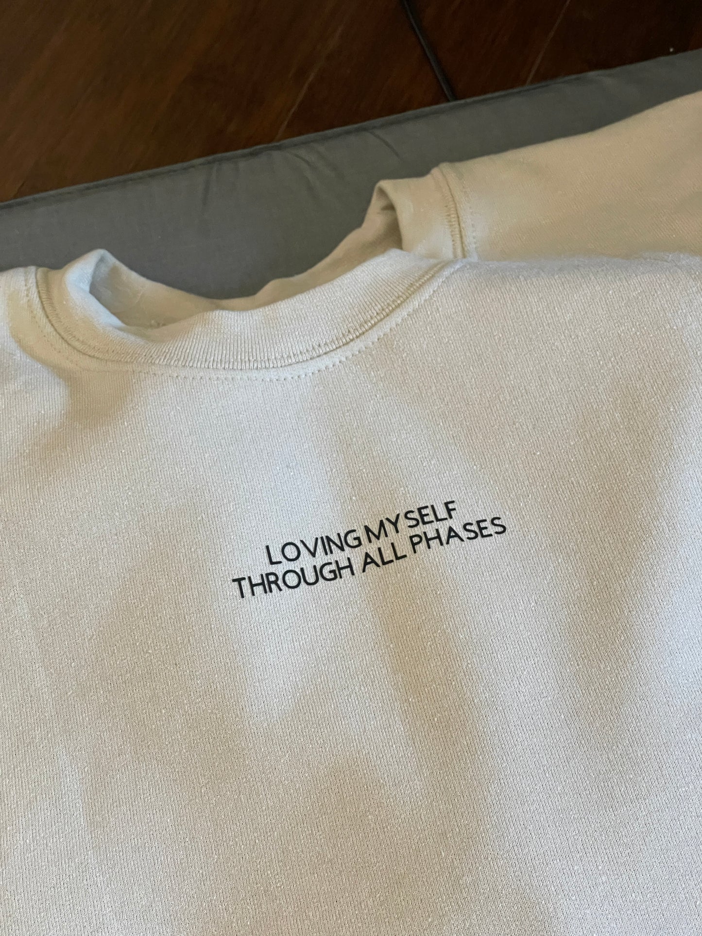 Beige Mental Health Crew Sweatshirt